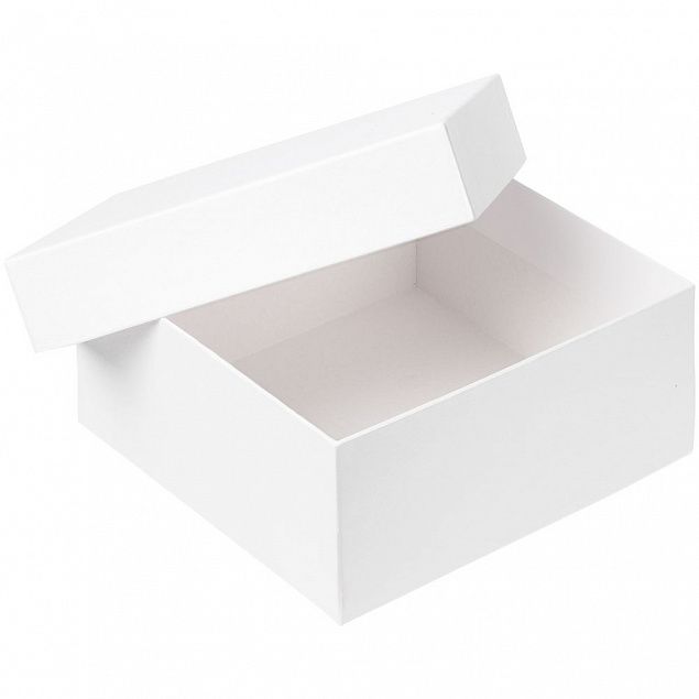 Коробка Satin, малая, белая с логотипом в Москве заказать по выгодной цене в кибермаркете AvroraStore