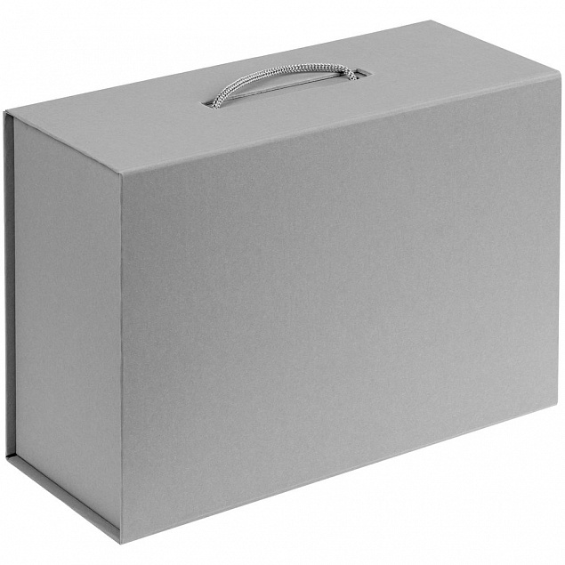 Коробка New Case, серая с логотипом в Москве заказать по выгодной цене в кибермаркете AvroraStore