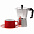 Набор для кофе Clio, красный с логотипом в Москве заказать по выгодной цене в кибермаркете AvroraStore