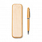 Шариковая ручка из бамбука BODONI, Дерево с логотипом в Москве заказать по выгодной цене в кибермаркете AvroraStore