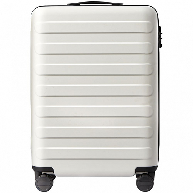 Чемодан Rhine Luggage, белый с логотипом в Москве заказать по выгодной цене в кибермаркете AvroraStore