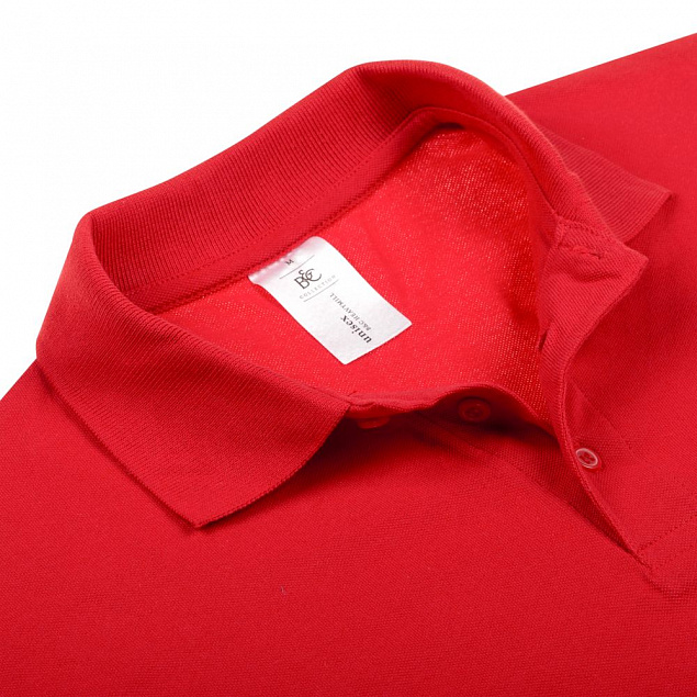 Рубашка поло Heavymill красная с логотипом в Москве заказать по выгодной цене в кибермаркете AvroraStore