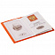 Обложка для паспорта Twill, оранжевая с логотипом в Москве заказать по выгодной цене в кибермаркете AvroraStore