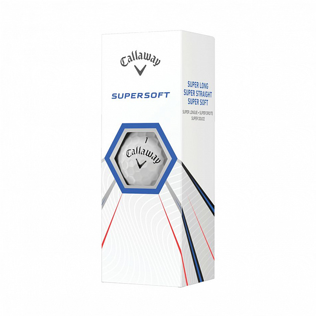 Набор мячей для гольфа Callaway Supersoft с логотипом в Москве заказать по выгодной цене в кибермаркете AvroraStore