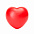 Сердечко антистресс BIKU, Красный с логотипом в Москве заказать по выгодной цене в кибермаркете AvroraStore