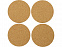 Набор костеров из пробки в хлопковом мешке «Bali» с логотипом в Москве заказать по выгодной цене в кибермаркете AvroraStore