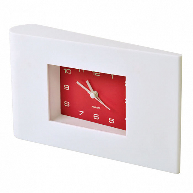 Часы настольные  "Авангард" с будильником с логотипом в Москве заказать по выгодной цене в кибермаркете AvroraStore
