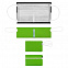 Футляр для маски Devon, зеленый с логотипом в Москве заказать по выгодной цене в кибермаркете AvroraStore