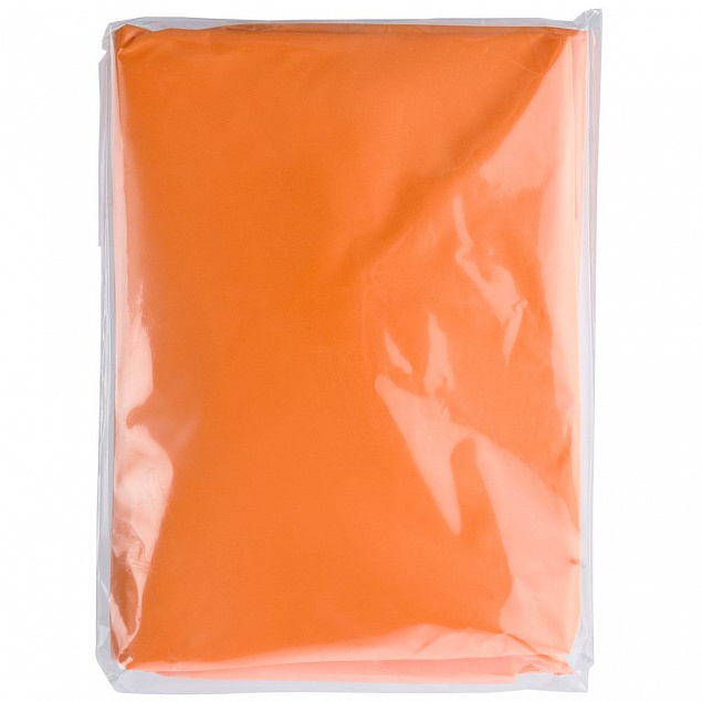 Дождевик-плащ BrightWay, оранжевый с логотипом в Москве заказать по выгодной цене в кибермаркете AvroraStore