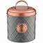 Емкость для хранения чая Copper Lid, серая с логотипом в Москве заказать по выгодной цене в кибермаркете AvroraStore