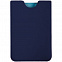 Чехол для карточки Dorset, синий с логотипом в Москве заказать по выгодной цене в кибермаркете AvroraStore