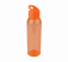 Бутылка пластиковая для воды Sportes, оранжевый с логотипом  заказать по выгодной цене в кибермаркете AvroraStore