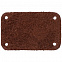 Лейбл кожаный Beta, S, коричневый с логотипом в Москве заказать по выгодной цене в кибермаркете AvroraStore