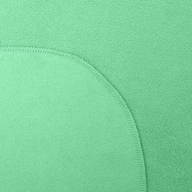 Флисовый плед Warm&Peace, светло-зеленый с логотипом в Москве заказать по выгодной цене в кибермаркете AvroraStore