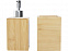 Набор из 3 аксессуаров из бамбука для ванной комнаты Hedon, natural с логотипом в Москве заказать по выгодной цене в кибермаркете AvroraStore