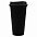 Стакан с крышкой Color Cap Black, черный с логотипом в Москве заказать по выгодной цене в кибермаркете AvroraStore