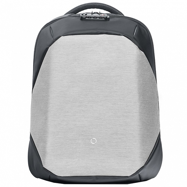 Рюкзак ClickPack, серый с логотипом  заказать по выгодной цене в кибермаркете AvroraStore