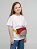 Поясная сумка детская Kiddo, бордовая с серым с логотипом в Москве заказать по выгодной цене в кибермаркете AvroraStore