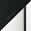 Блокнот Stripe Soft, в линейку, черный с логотипом в Москве заказать по выгодной цене в кибермаркете AvroraStore