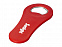 Магнитная открывалка для бутылок Rally, красный с логотипом в Москве заказать по выгодной цене в кибермаркете AvroraStore