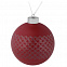 Елочный шар Queen, 10 см, красный с логотипом в Москве заказать по выгодной цене в кибермаркете AvroraStore