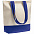 Сумка для покупок на молнии Shopaholic Zip, синяя с логотипом в Москве заказать по выгодной цене в кибермаркете AvroraStore