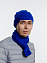 Шарф Siver, синий с логотипом в Москве заказать по выгодной цене в кибермаркете AvroraStore
