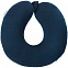 Подушка дорожная Global TA с застежкой-кнопкой, синяя с логотипом в Москве заказать по выгодной цене в кибермаркете AvroraStore