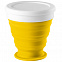 Складной стакан Astrada, желтый с логотипом в Москве заказать по выгодной цене в кибермаркете AvroraStore