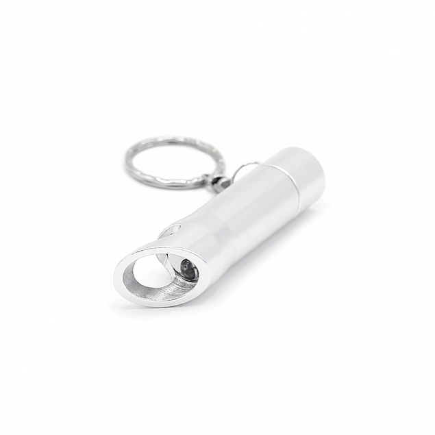 Брелок-фонарик Hook - Серебро DD с логотипом в Москве заказать по выгодной цене в кибермаркете AvroraStore