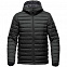 Куртка компактная мужская Stavanger, черная с логотипом в Москве заказать по выгодной цене в кибермаркете AvroraStore