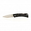 BOMBER Нож складной, нержавеющая сталь, черный с логотипом в Москве заказать по выгодной цене в кибермаркете AvroraStore