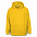 Худи флисовое унисекс Manakin, желтое с логотипом в Москве заказать по выгодной цене в кибермаркете AvroraStore