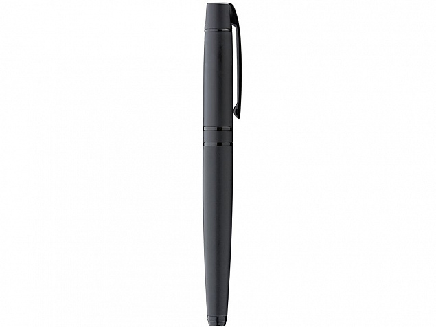 Ручка металлическая роллер «VIP R GUM» soft-touch с зеркальной гравировкой с логотипом в Москве заказать по выгодной цене в кибермаркете AvroraStore