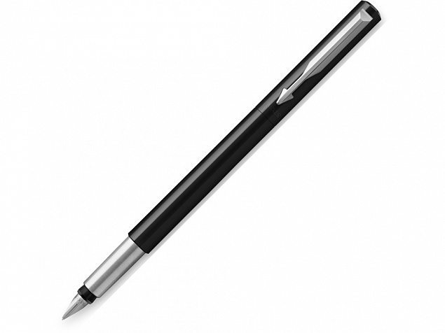 Ручка перьевая Parker Vector Standard Black CT с логотипом в Москве заказать по выгодной цене в кибермаркете AvroraStore
