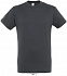 Фуфайка (футболка) REGENT мужская,Тёмно-серый/графит 4XL с логотипом в Москве заказать по выгодной цене в кибермаркете AvroraStore