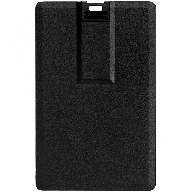 Флешка Card, 8 Гб, черная с логотипом в Москве заказать по выгодной цене в кибермаркете AvroraStore
