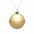 Елочный шар Finery Gloss, 8 см, глянцевый золотистый с логотипом в Москве заказать по выгодной цене в кибермаркете AvroraStore