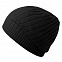 Шапка Stripes, черная с логотипом в Москве заказать по выгодной цене в кибермаркете AvroraStore