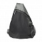 Рюкзак Pick чёрный/серый, 41 x 32 см, 100% полиэстер 210D с логотипом в Москве заказать по выгодной цене в кибермаркете AvroraStore