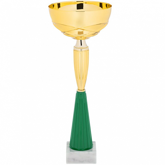 Кубок Kudos, малый, зеленый с логотипом в Москве заказать по выгодной цене в кибермаркете AvroraStore