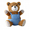 Игрушка Плюшевый медведь с логотипом в Москве заказать по выгодной цене в кибермаркете AvroraStore
