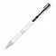 Шариковая ручка Alpha, белая с логотипом в Москве заказать по выгодной цене в кибермаркете AvroraStore