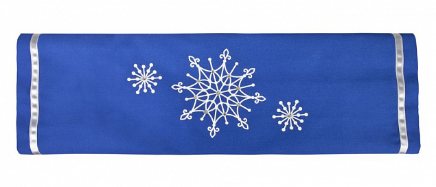 Упаковка-конфета «Снежинки», синяя с логотипом в Москве заказать по выгодной цене в кибермаркете AvroraStore