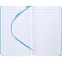 Ежедневник Nova Round, недатированный, голубой с логотипом в Москве заказать по выгодной цене в кибермаркете AvroraStore