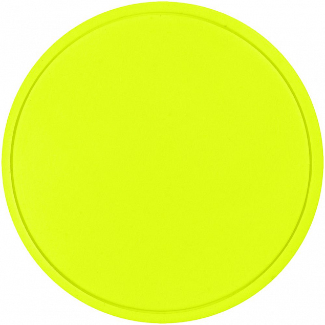 Лейбл из ПВХ Dzeta Round, M, желтый неон с логотипом в Москве заказать по выгодной цене в кибермаркете AvroraStore