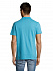 Рубашка поло мужская SUMMER 170, бирюзовая с логотипом в Москве заказать по выгодной цене в кибермаркете AvroraStore