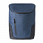 Рюкзак 'Hit", тёмно-синий, 45 х 31х14 см, 100% полиэстер  с логотипом в Москве заказать по выгодной цене в кибермаркете AvroraStore