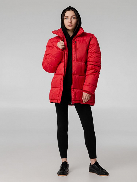 Куртка Unit Hatanga, красная с логотипом в Москве заказать по выгодной цене в кибермаркете AvroraStore