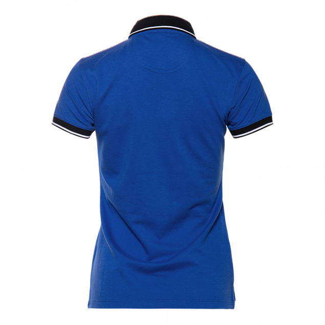 Рубашка поло Рубашка женская 04CW Синий с логотипом в Москве заказать по выгодной цене в кибермаркете AvroraStore